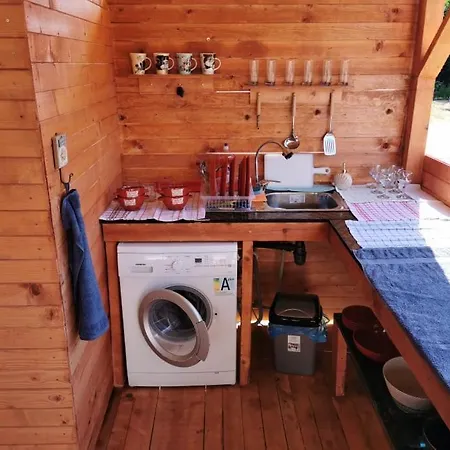 Sea Caravan On The Campsite Kiten (Burgas)