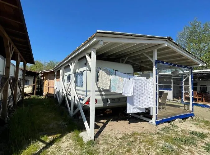 Sea Caravan On The Camping Kiten (Burgas)