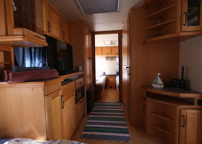 Sea Caravan On The Camping Kiten (Burgas)