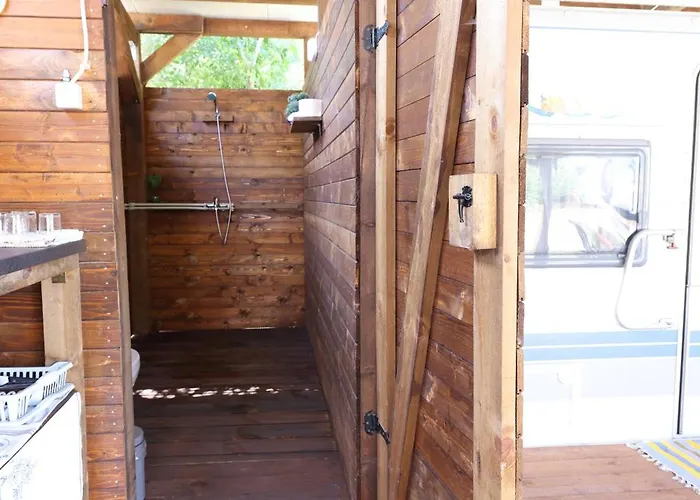 Camping Sea Caravan On The