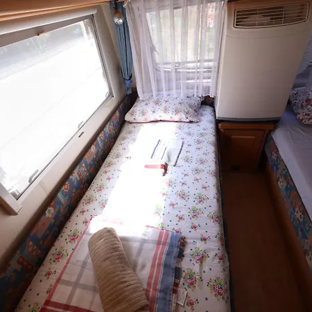 Campsite Sea Caravan On The *