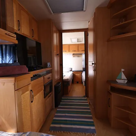 Sea Caravan On The Campsite Kiten (Burgas)