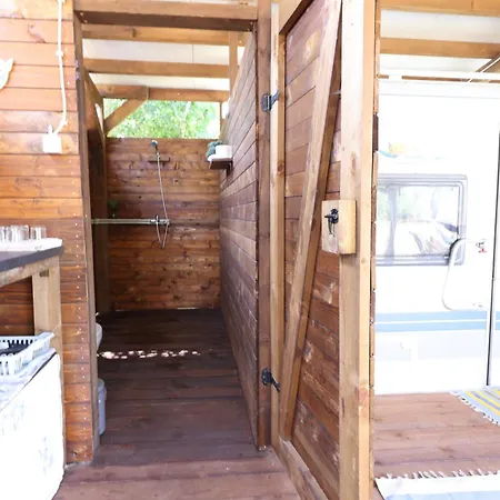 Sea Caravan On The Campsite Kiten (Burgas)